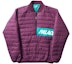 Buy Palace Half Zip Packer Blackberry/Teal