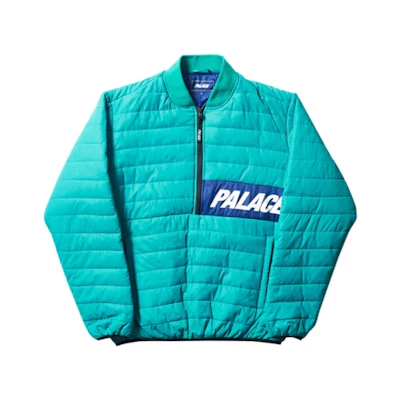 Palace Half Zip Packer Teal