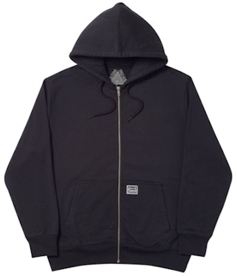 Palace Hardware Zip Hoodie Hitam Buy Palace Hardware Zip Hoodie Hitam