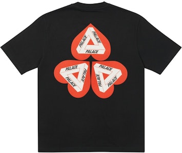 PALACE HEARTY T-SHIRT BLACK Order PALACE HEARTY T-SHIRT BLACK