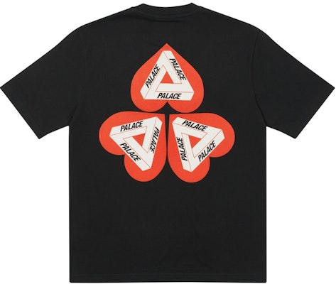 PALACE HEARTY T-SHIRT BLACK Order PALACE HEARTY T-SHIRT BLACK