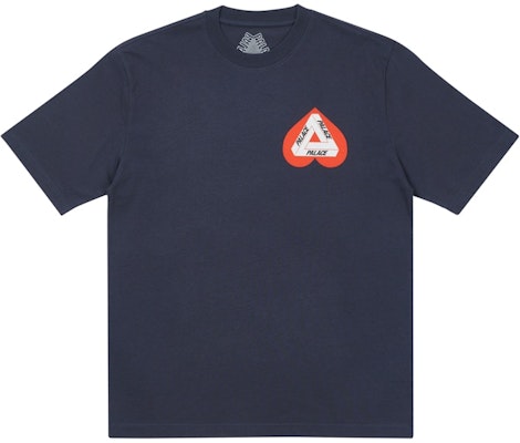 PALACE HEARTY T-SHIRT NAVY Buy PALACE HEARTY T-SHIRT NAVY