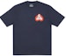 Buy PALACE HEARTY T-SHIRT NAVY