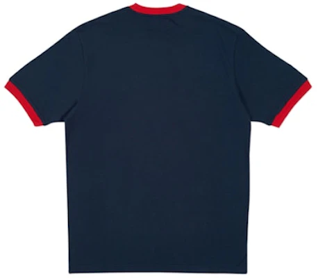 Palace Heavy Ringer T-Shirt Navy/Merah Order Palace Heavy Ringer T-Shirt Navy/Merah