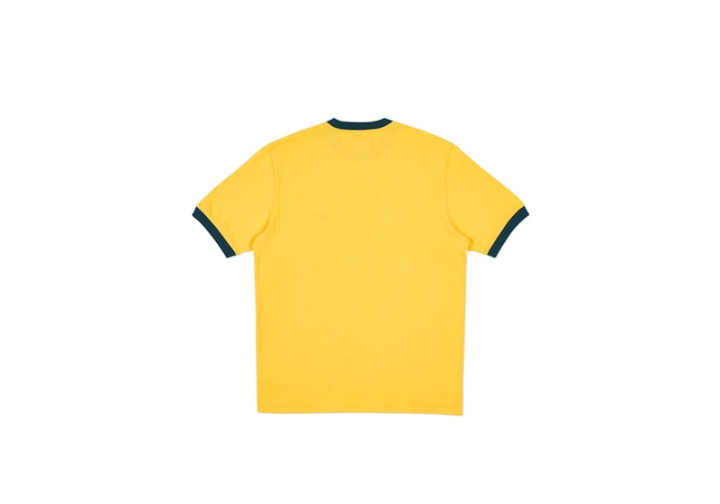 Order Palace Baju-T Ringer Tebal Kuning/Hijau