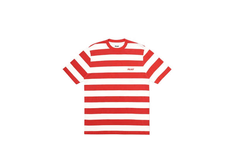 Buy パレス ヘビーTシャツ (レッド)
