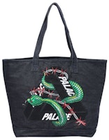 Palace Hesh Denim Tote Bag Rinse Palace Hesh Denim Tote Bag Rinse
