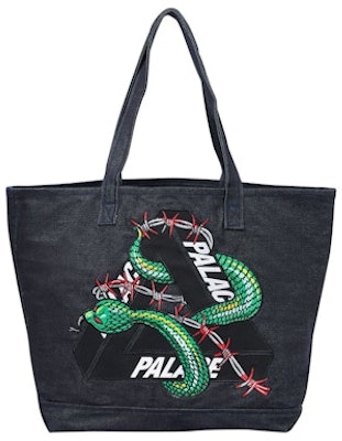 Palace Hesh Denim Tote Bag Rinse Buy Palace Hesh Denim Tote Bag Rinse