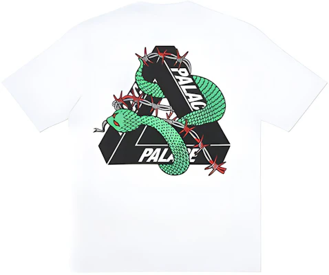 PALACE Hesh Mit Fresh Snake ロゴ ユニセックス ホワイト Tシャツ PAL-FW20-01 Buy PALACE Hesh Mit Fresh Snake ロゴ ユニセックス ホワイト Tシャツ PAL-FW20-01