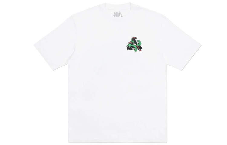 PALACE Hesh Mit Fresh Snake Logo Unisex White T-Shirt PAL-FW20-01 圖 3
