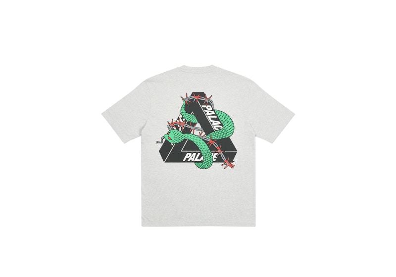 Palace Hesh Mit Fresh T-Shirt Grey Marl