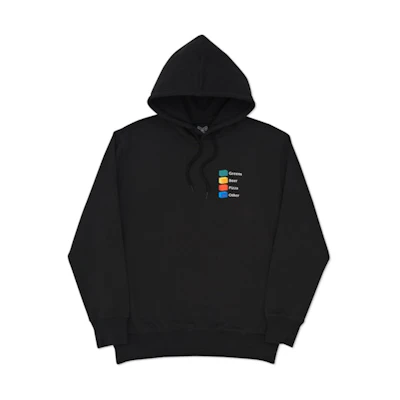 Palace Hi-Chart Hood Black