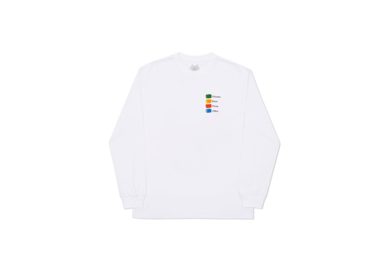 Palace Hi-Chart Longsleeve White
