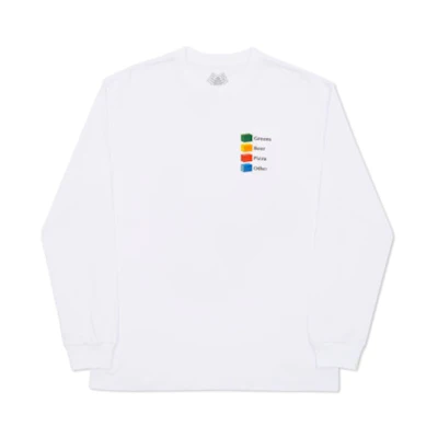 Palace Hi-Chart Longsleeve White