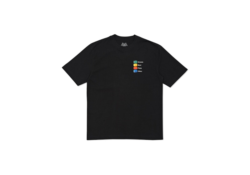 Buy 宫殿 Hi-Chart T恤 黑色