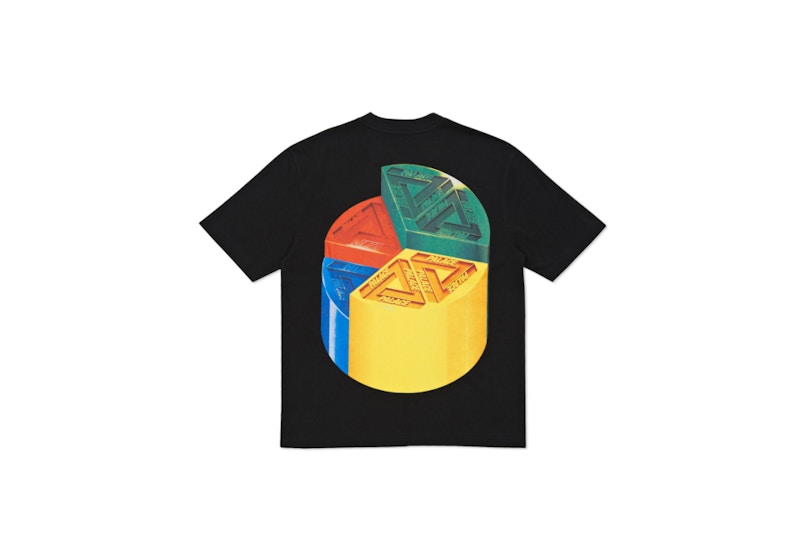 Palace Hi-Chart T-Shirt Black 圖 2