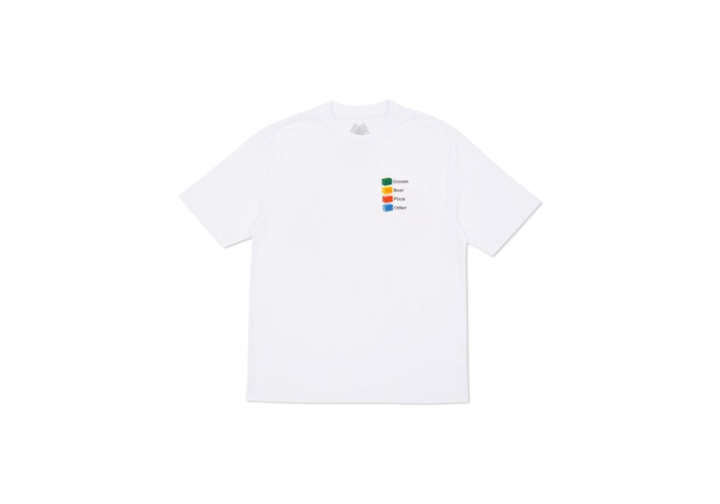 Palace Hi-Chart T-Shirt White
