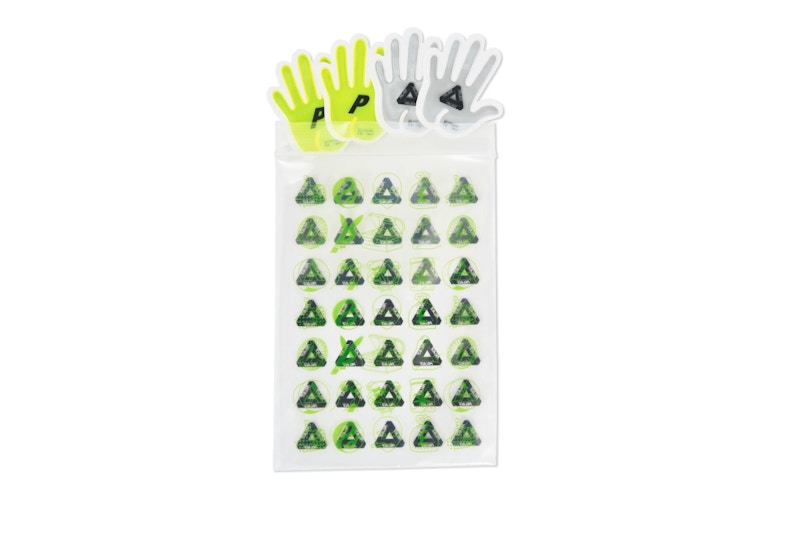 Buy Paket Stiker Tangan Palace Hi-Vis Putih/Kuning