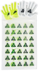 Pack de Calcomanías Palace Hi-Vis Mano Blanco/Amarillo Buy Pack de Calcomanías Palace Hi-Vis Mano Blanco/Amarillo