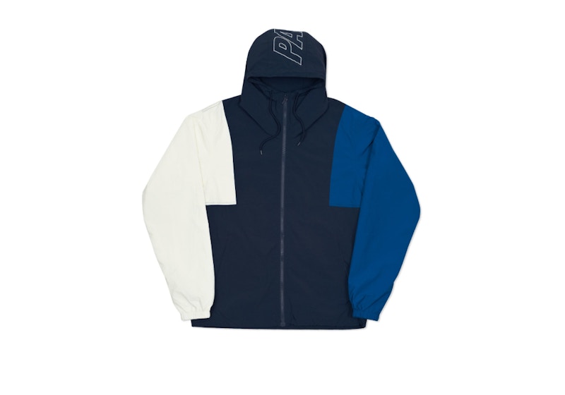 Palace Hooded Arms Shell Top Navy/White/Teal