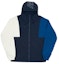 Buy Palace Hooded Arms Shell Top Navy/White/Teal