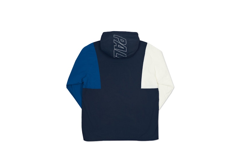 Order パレス アームシェル パーカー (ネイビー/ホワイト/ティール)
