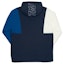 Order Palace Hooded Arms Shell Top Navy/White/Teal