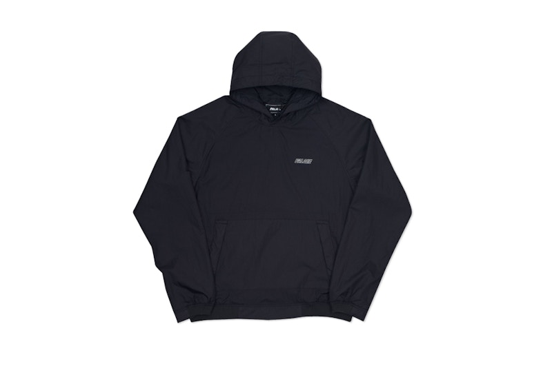 Buy Palace Sudadera Capucha Shell Negro/Antracita
