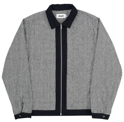 Kemeja Resleting Palace Hound Houndstooth Hitam/Putih Buy Kemeja Resleting Palace Hound Houndstooth Hitam/Putih