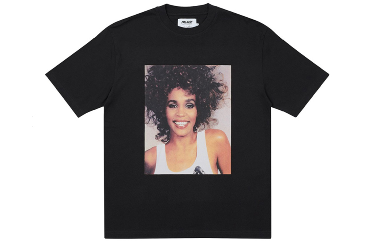 PALACE Houston Graphic Unisex Black T-Shirt P19TS332