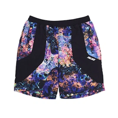 Palace Iments Shell Shorts Black/Purple