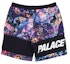 Order Palace Iments Shell Shorts Black/Purple