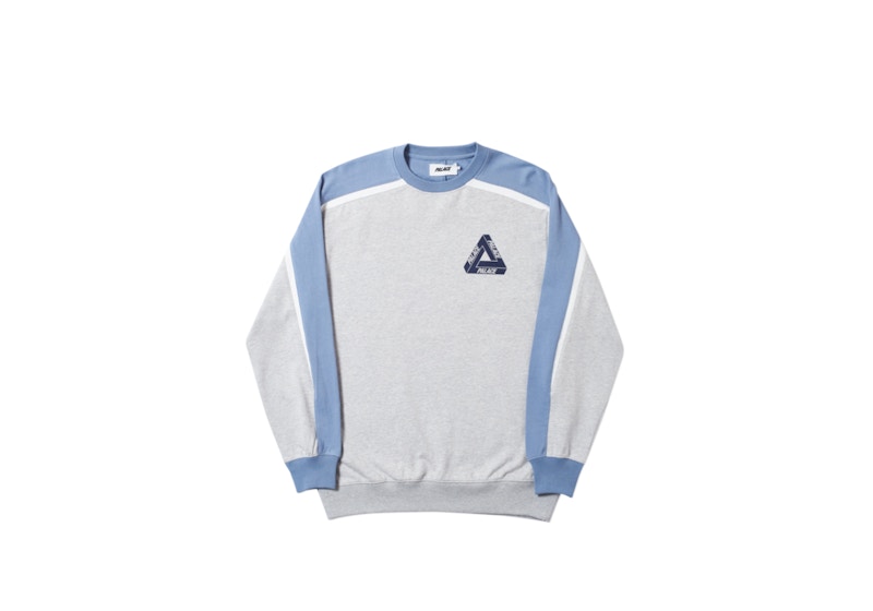 Palace Inserto Crew Grey Marl