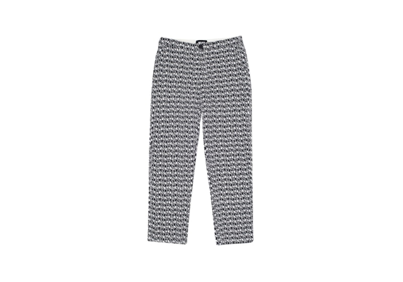 Buy 宮殿濃烈黑白長褲