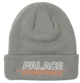 palace-internationale-beanie-gray