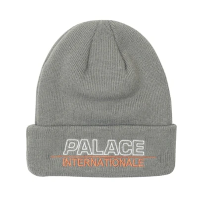Palace Internationale Beanie Gray