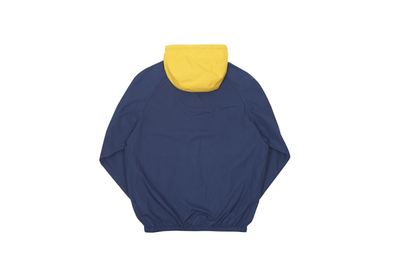 Order Palace Internationale Cotton Windbreaker Indigo/Kuning