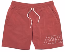 Palace Iri-Decent Swimshorts Red Palace Iri-Decent Swimshorts Red