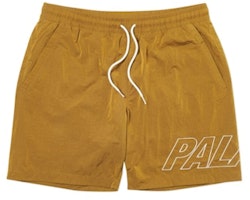 Palace Iri-Decent Swimshorts Yellow Palace Iri-Decent Swimshorts Yellow
