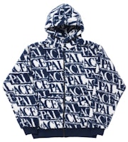 Palace J-Ard Fleece Jacket Navy/White Palace J-Ard Fleece Jacket Navy/White