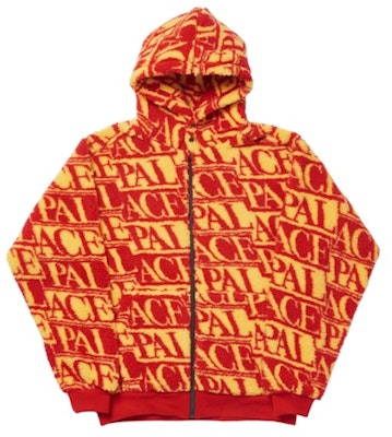 Palace J-Ard Fleece Jacket Red/Yellow Buy Palace J-Ard Fleece Jacket Red/Yellow