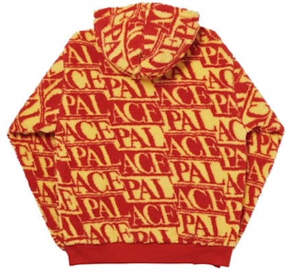 Palace J-Ard Fleece Jacket Red/Yellow Order Palace J-Ard Fleece Jacket Red/Yellow