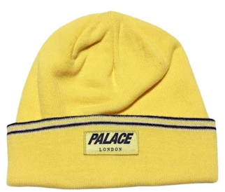 palace-j-stripe-beanie-yellow