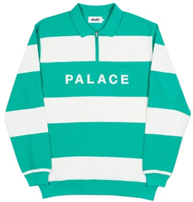 Palace J 条纹圆领衫 绿色/白色 Buy Palace J 条纹圆领衫 绿色/白色