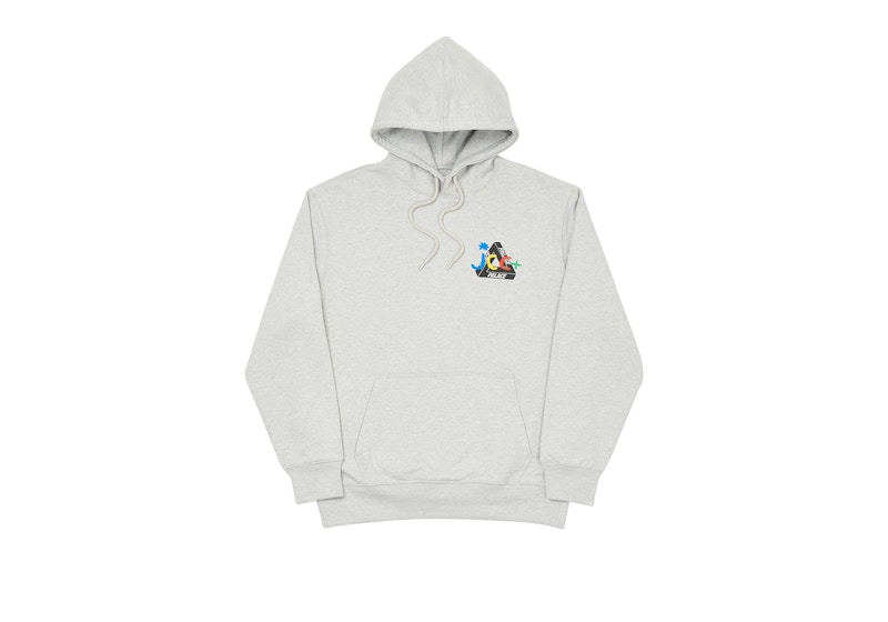 Palace JCDC2 Hood Grey Marl