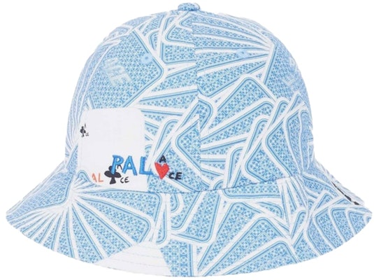 Palace JCDC Cards Bucket Hat Blue Buy Palace JCDC Cards Bucket Hat Blue