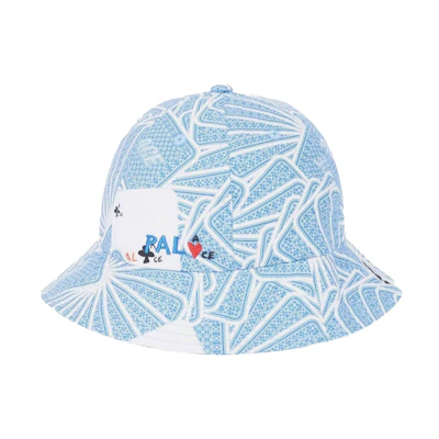 Palace JCDC Cards Bucket Hat Blue