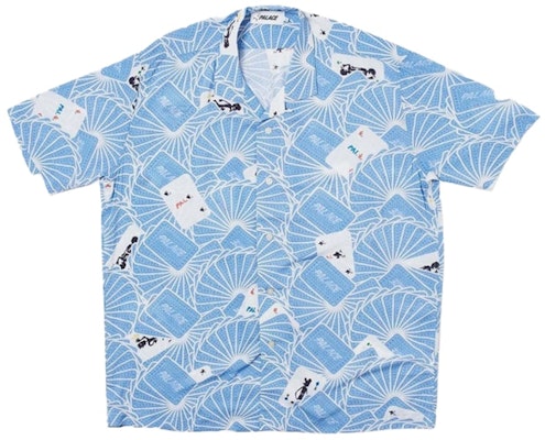 Palace JCDC Cards Shirt Blue Buy Palace JCDC Cards Shirt Blue