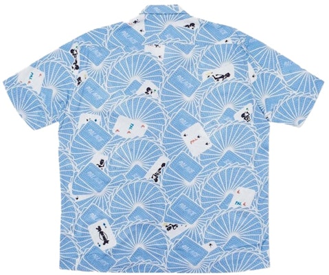 Palace JCDC Cards Shirt Blue Order Palace JCDC Cards Shirt Blue