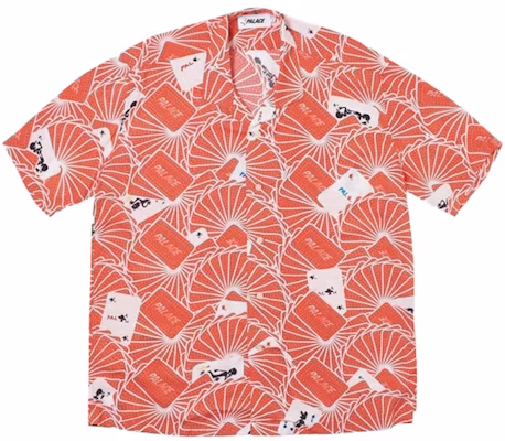 Palace JCDC Cards Shirt Red Buy Palace JCDC Cards Shirt Red